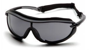 Защитные очки с уплотнителем Pyramex XS3-PLUS (Anti-Fog) (gray) серые 2ХС3-20П фото