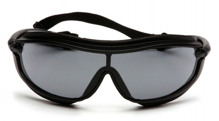 Защитные очки с уплотнителем Pyramex XS3-PLUS (Anti-Fog) (gray) серые 2ХС3-20П фото