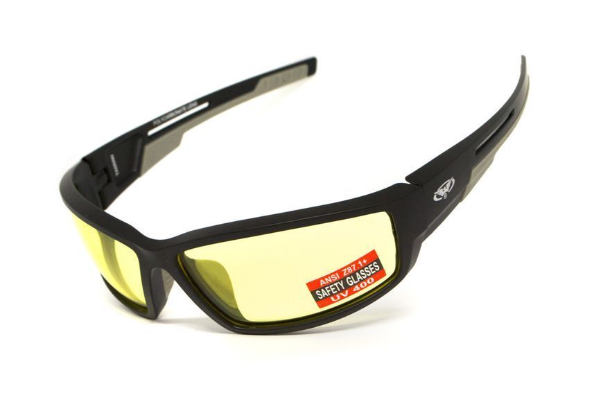 Очки защитные Global Vision Sly (yellow), желтые GV-SLY-AM фото