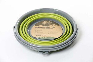 Ведро TRAMP складное силиконовое 10L Оранжевое TRC-091-olive фото