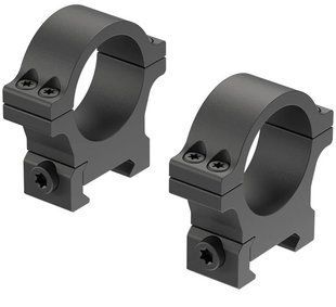 Кольца средние Leupold 30 мм Open Range Cross-Slot Rings 5003373 фото