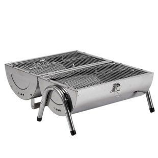 Угольный гриль Bo-Camp Barrel Silver (8108381) DAS301446 фото
