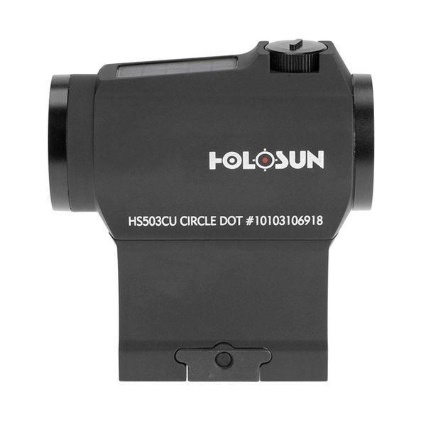 Коліматор Holosun PARALOW HS503CU (на Weaver/Picatinny + со.бат.+ крон., точка/коло-точка 2/65MOA, U-захист 747025 фото