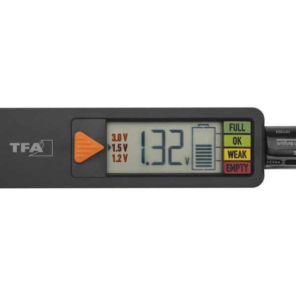 Тестер батареек и аккумуляторов TFA BatteryCheck 98112601 фото