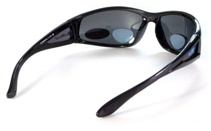 Поляризационные очки бифокальные BluWater Bifocal-3 (+3.0) Polarized (gray) серые 4БИФ3-20П30 фото