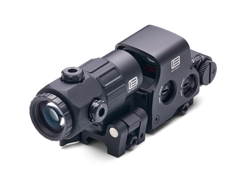 Комплект коліматор EOTech EXPS3-4 + магніфер EOTech G45.STS 5х (сумісний з NV) 5003429 фото