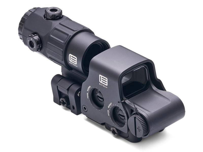 Комплект коліматор EOTech EXPS3-4 + магніфер EOTech G45.STS 5х (сумісний з NV) 5003429 фото