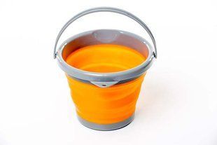 Ведро TRAMP складное силиконовое 10L Оранжевое TRC-091-orange фото