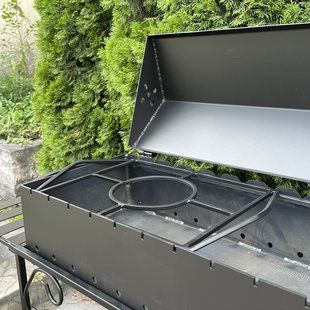 Мангалзавод Підставка під казан сковорідку для мангалу-барбекю на 9-12 шампурів TAGAN-UNV фото