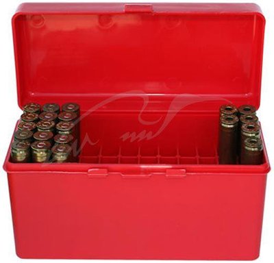 Коробка MTM RM-60 на 60 патронов кал. 222-250 Rem; 243 Win; 7,62x39 и 308 Win 1773.04.72 фото