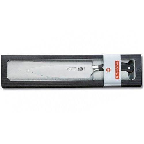 Кухонный кованый профессиональный шеф-нож Victorinox 7.7403.20G в подарочной упаковке 4000567 фото