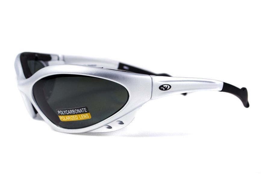 Захисні окуляри з поляризацією Black Rhino Rhinolidz Polarized (gray), сірі 4РИНО-20П фото