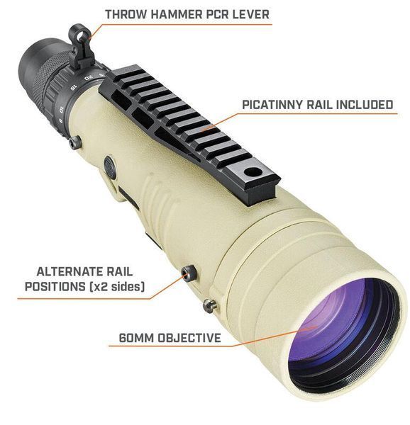 Труба зрительная Bushnell ET884060H 8-40x60mm Elite Tactical, LMSS2, H322, Rail fde 1013.00.81 фото