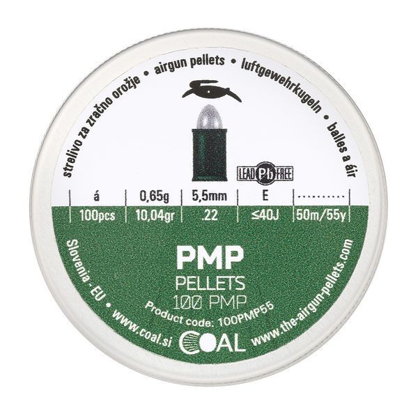 Пули пневматические Coal PMP кал. 5.5 мм 0.65 г 100 шт/уп 3984.00.36 фото