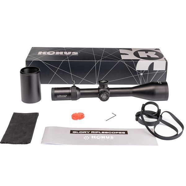 Оптичний приціл KONUS GLORY 3-24x56 Fine Crosshair IR 7189 фото