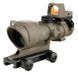 Приціл Trijicon ACOG 4x32 сітка .223 Red Chevron/RMR Type 2 3.25 MOA FDE 2193.00.29 фото 10