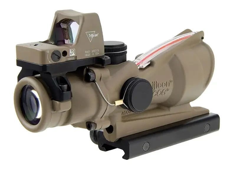 Приціл Trijicon ACOG 4x32 сітка .223 Red Chevron/RMR Type 2 3.25 MOA FDE 2193.00.29 фото