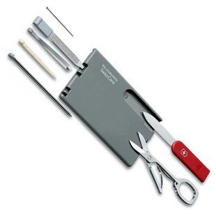 Маникюрный набор Victorinox SwissCard Gray 4001197 фото