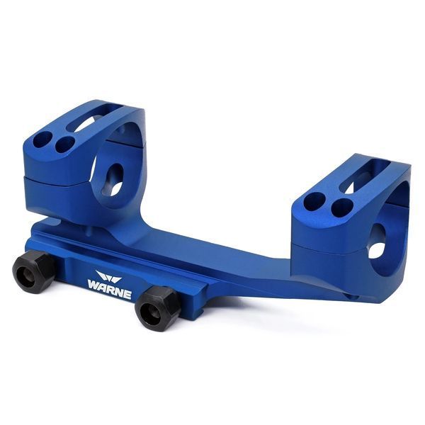 Моноблок Warne Skeleton Mount Gen2 30 мм Weaver Offset blue ( Ultra High ) 2370.03.06 фото