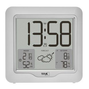 Метеостанція TFA LIFE білий 138x28x125 мм 35116402 фото