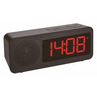 Будильник TFA TUNE FM-радіо чорний 162x53x67 мм 60254601 фото