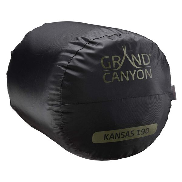 Спальный мешок Grand Canyon Kansas 190 0°C Capulet Olive Left (340019) DAS302055 фото