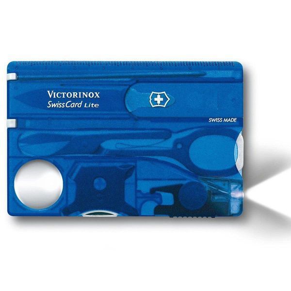 Манікюрний набір Victorinox Swiss Card Lite Blue 4001202 фото