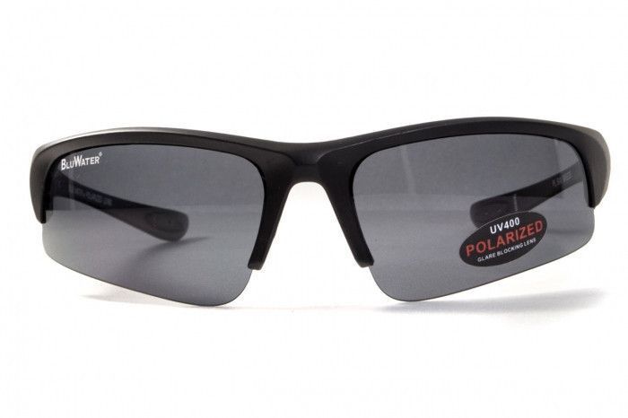 Поляризационные очки BluWater Bay Breeze Polarized (gray) серые 4БРИЗ-20П фото