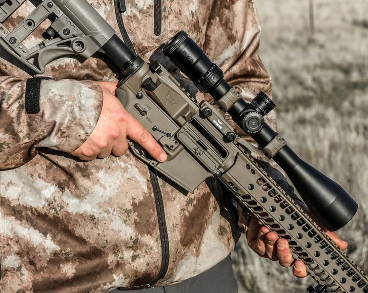 Моноблок Warne Skeleton Mount Gen2 30 мм Weaver Offset fde ( Ultra High ) 2370.03.07 фото