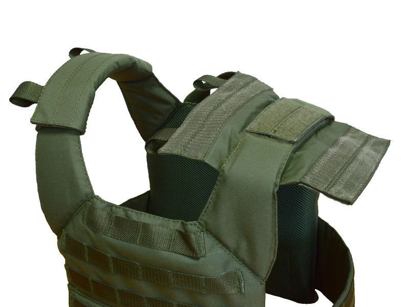Плитоноска, разгрузка жилет, плитоноска ВСУ Novator PL-1 Khaki Cordura 201992 фото
