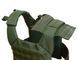 Плитоноска, разгрузка жилет, плитоноска ВСУ Novator PL-1 Khaki Cordura 201992 фото 7