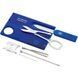 Манікюрний набір Victorinox Swiss Card Lite Blue 4001202 фото 1