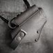 Кобура оперативная Glock 17 черного цвета с подсумкой для магазина кожаная Pellame-191 фото 3