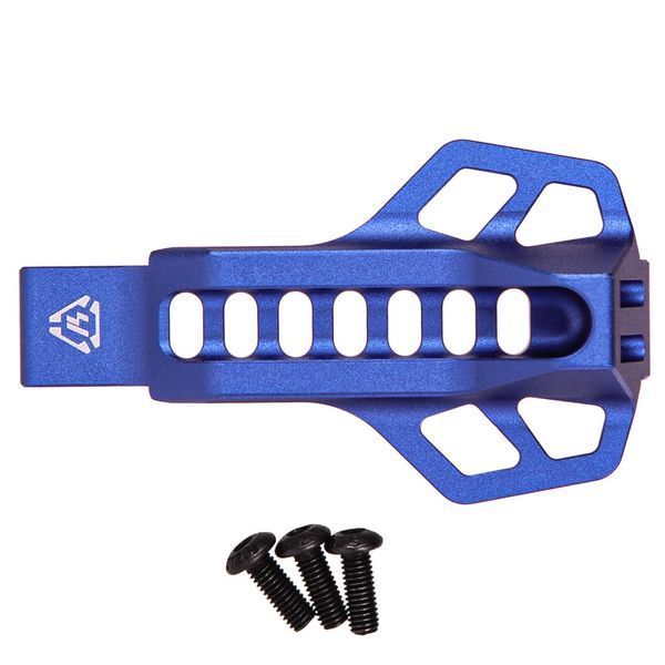 Захисна пластина спускового гачка STRIKE INDUSTRIES Cobra Billet BLUE c майданчиком для пальця 7001975 фото