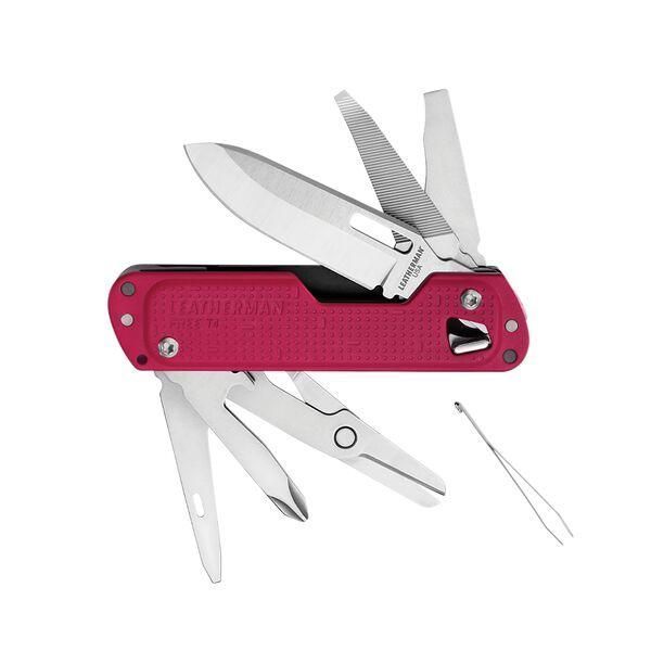 Мультитул многофункциональный LEATHERMAN Free T4 Crimson 4008289 фото