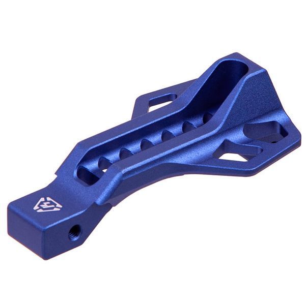 Захисна пластина спускового гачка STRIKE INDUSTRIES Cobra Billet BLUE c майданчиком для пальця 7001975 фото