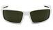 Очки защитные Venture Gear Pagosa White (forest gray) Anti-Fog, серо-зелёные в белой оправе VG-PAGW-GR1 фото 1