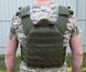 Плитоноска бронежелет тактический жилет Novator PL-2 Khaki Oxford 201993 фото 8