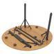 Стіл Bo-Camp Poundbury Round 90x90 cm Brown (1404656) DAS302111 фото 6