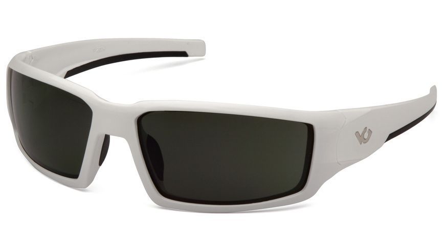 Очки защитные Venture Gear Pagosa White (forest gray) Anti-Fog, серо-зелёные в белой оправе VG-PAGW-GR1 фото