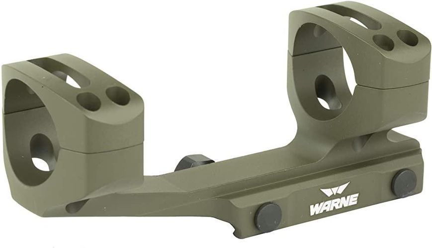 Моноблок Warne Skeleton Mount Gen2 30 мм Weaver Offset od green ( Ultra High ) 2370.03.08 фото