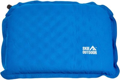 Сидушка надувная Skif Outdoor Plate голубая 389.00.65 фото