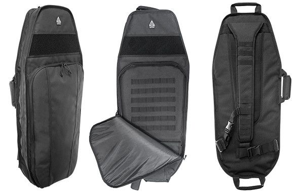 Рюкзак для оружия Leapers Alpha Battle, 88x37см, 1200D black 2370.10.10 фото