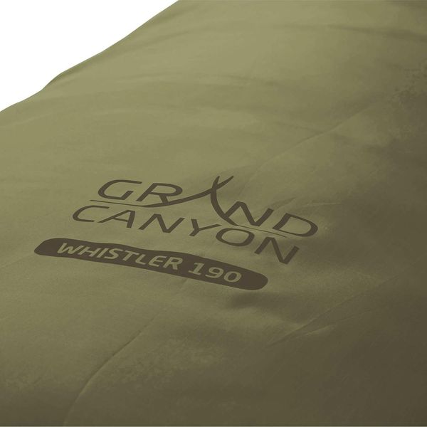 Спальный мешок Grand Canyon Whistler 190 13°C Capulet Olive Left (340018) DAS302053 фото