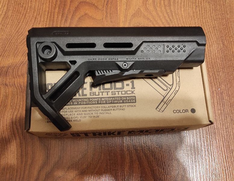Приклад AR15 / M16 Strike industries MOD1 SI-STRIKE-ES-MOD1BK-B 7002308 фото
