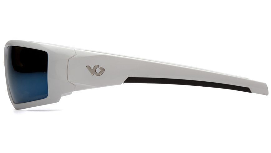 Очки защитные Venture Gear Pagosa White (ice blue mirror) Anti-Fog, зеркальные синие в белой оправе VG-PAGW-GTB1 фото