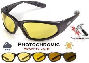 Очки защитные фотохромные Global Vision Hercules-1 Photochromic (yellow) желтые фотохромные 1ГЕР124-30 фото