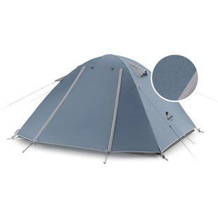 Намет двомісний Naturehike P-Series NH18Z022-P, 210T/65D, темно-синій 6927595783597 фото
