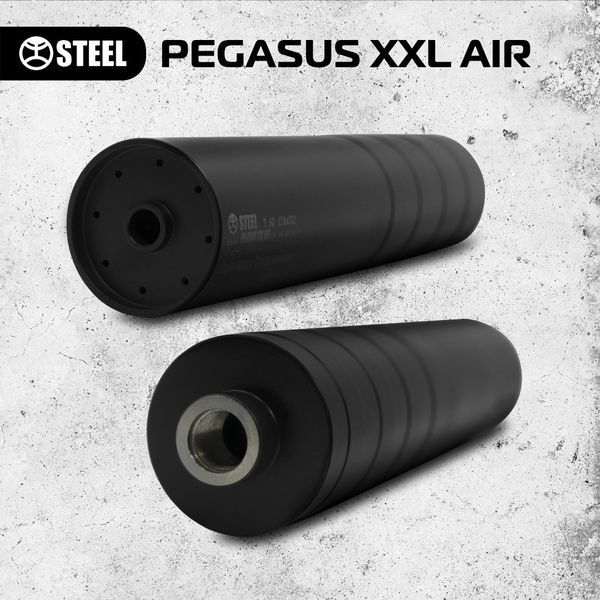 Глушник титановий PEGASUS XXL AIR 5.56 / 223, різьблення 1/2-28 1871797394 фото