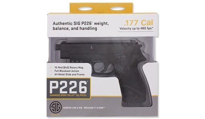 Пістолет пневматичний SIG SAUER P226 BLOWBACK 4,5 мм 1003786 фото